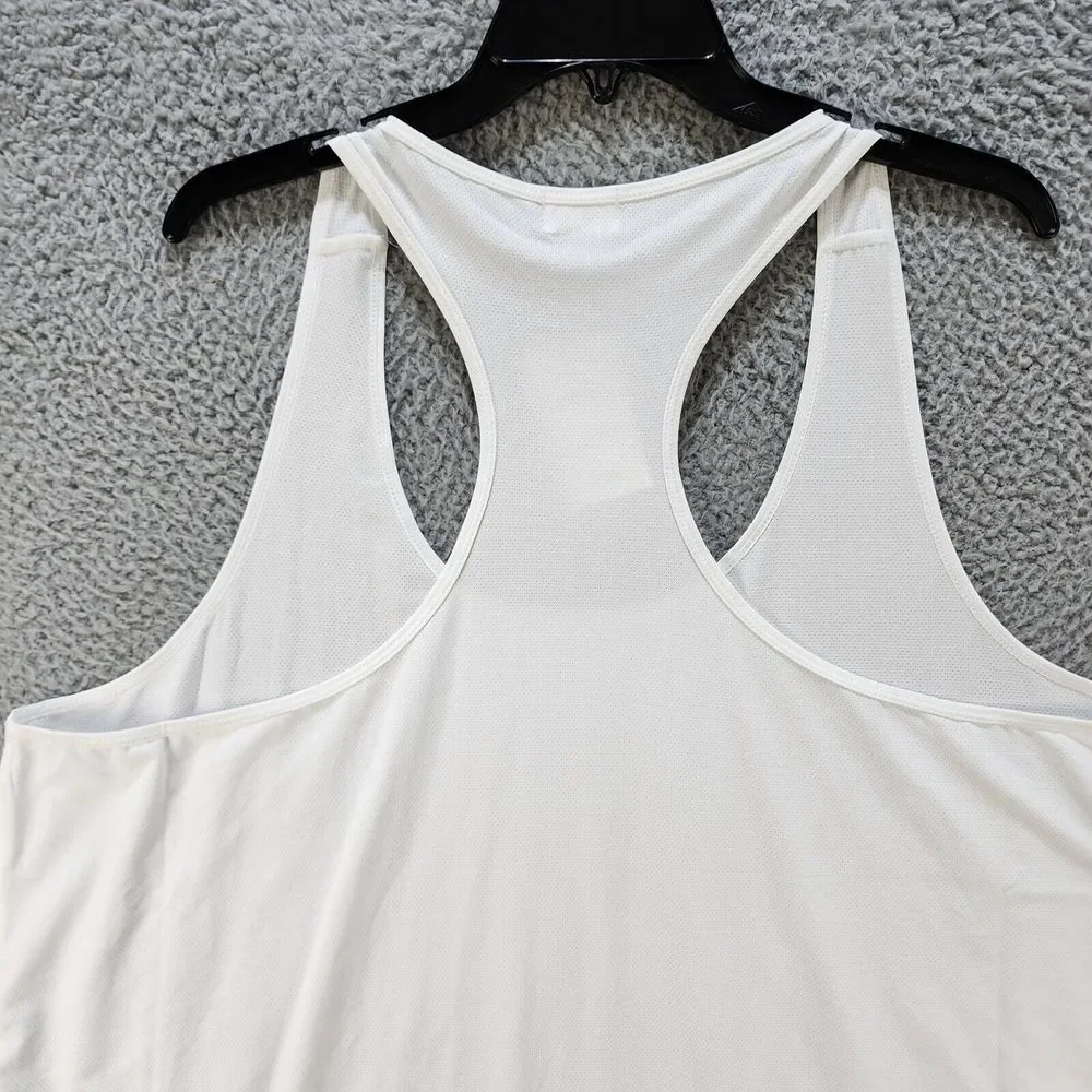 COTTON:ON Plus Size Active Curve Tank Top Women's 16 White Racerback Sleeveless~ - Picture 12 of 12